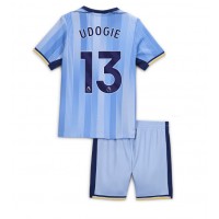 Maglie da calcio Tottenham Hotspur Destiny Udogie #13 Seconda Maglia Bambino 2024-25 Manica Corta (+ Pantaloni corti)